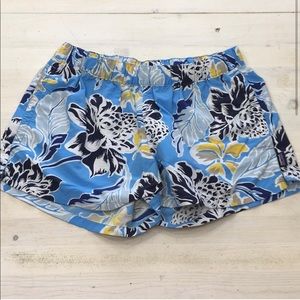 Patagonia elastic waist floral baggies shorts sz S
